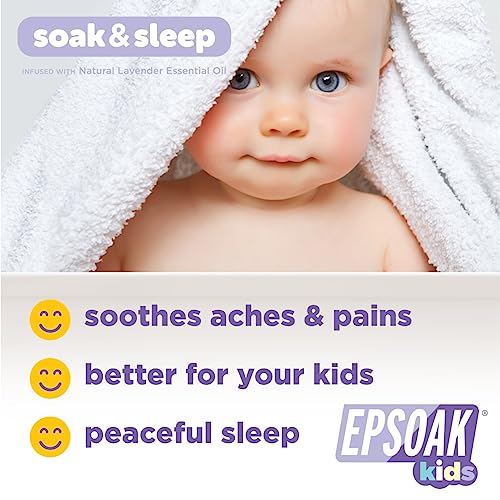 Epsoak Kids 5 lb. Bulk Bag Lavender Soak & Sleep Epsom Salt - San Francisco Salt Company