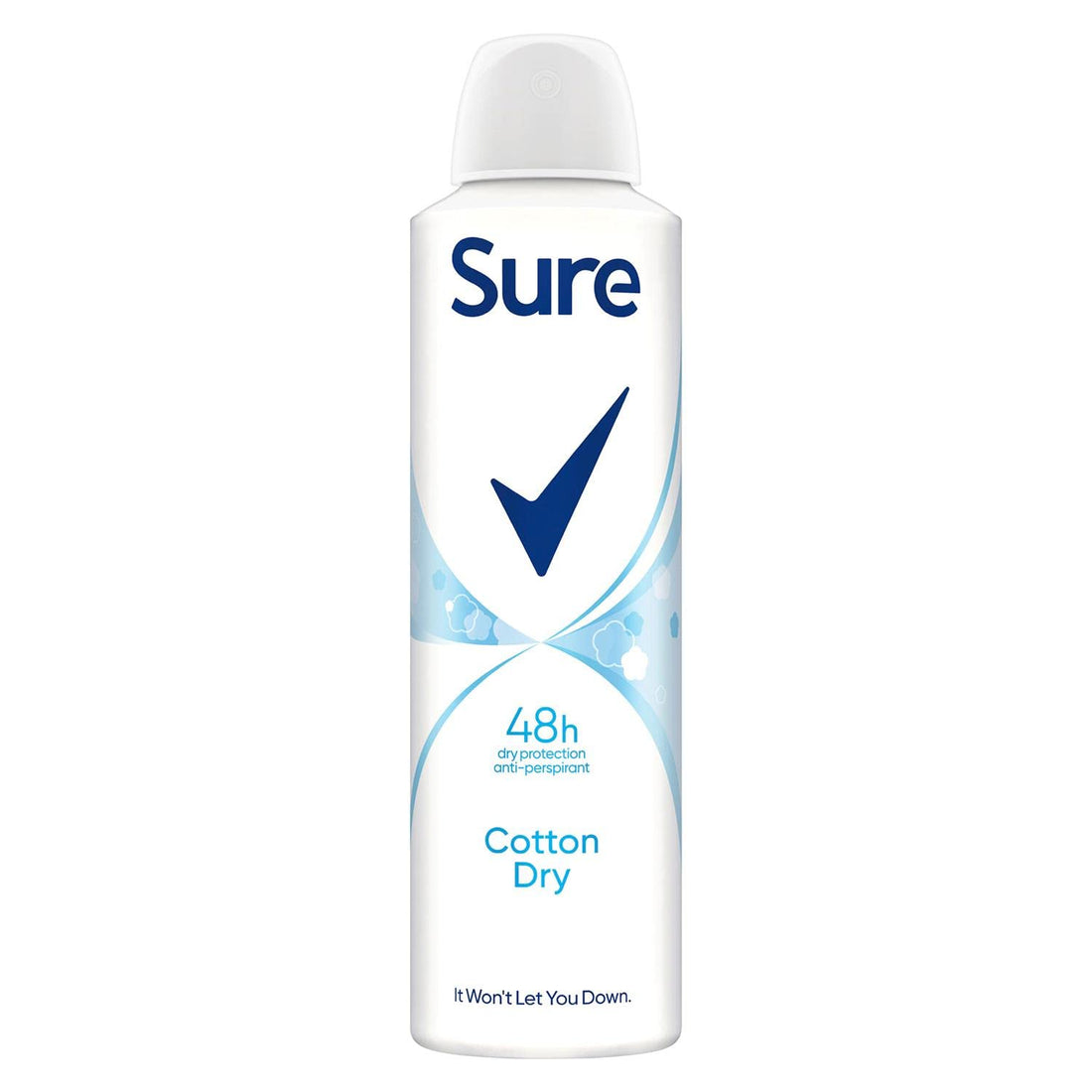 Sure Women Cotton Dry Anti-Perspirant Deodorant Aerosol, 150 ml