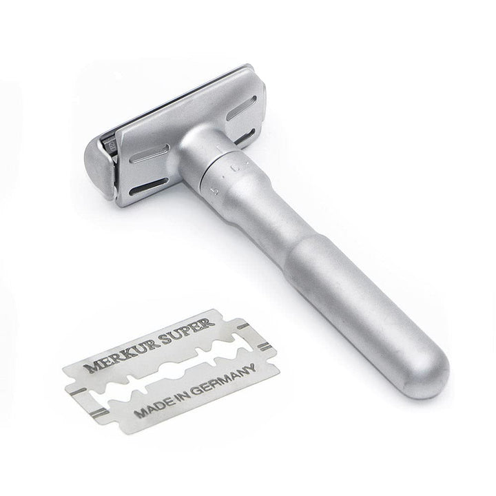 Merkur Razor Adjustable Futur Brushed Chrome Safety Razor, MK-700002 , 1 Count (Pack of 1)