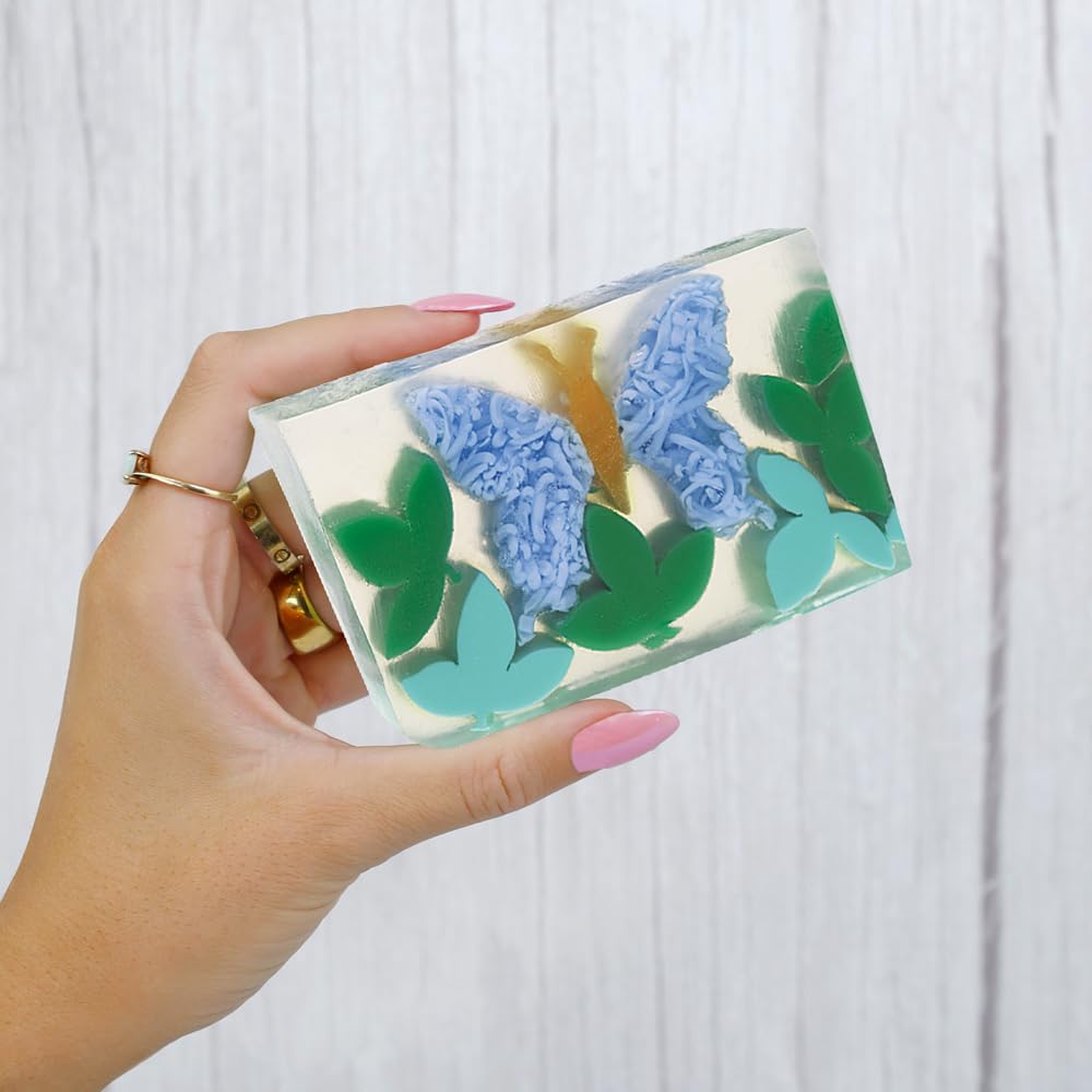 Primal Elements Papillion En Bleu 6.0 Oz. Handmade Glycerin Bar Soap