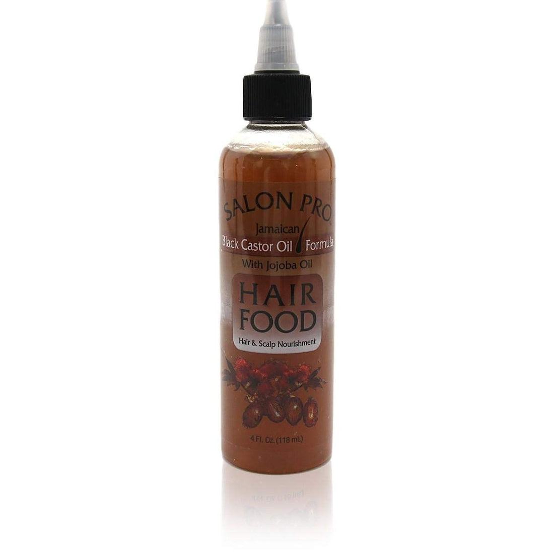 Salon Pro Hair Food Black Castor with Jojoba Oil 4oz by SALON PRO