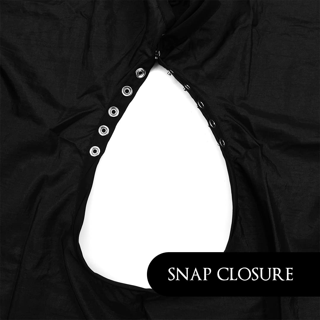 Betty Dain Betty Dain Premier Barber Cutting Cape, Black, 10.88 Ounce