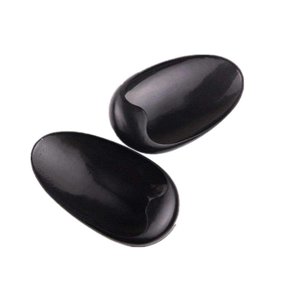 3 Pairs Professional Black Plastic Waterproof Hairdressing Dye Coloring Ear Cover Protector Earmuff Ear Caps Hair Salon Styling Kit for Hair Coloring