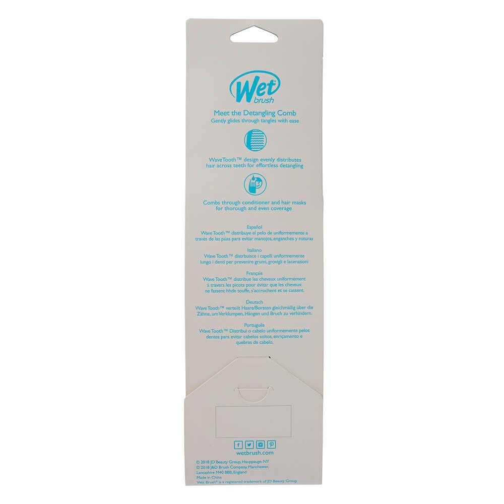 Wet Brush Detangling Comb -Purple
