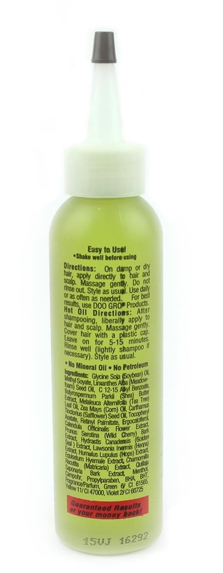 DOO GRO Anti-Itch Growth Oil, 4.5 oz