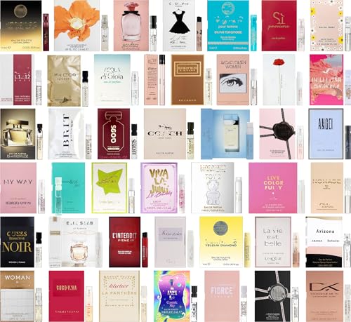 JRoBeauty Perfume High End Designer Fragrance Sampler Set for Women - (Pack of 12 Sample Vials)