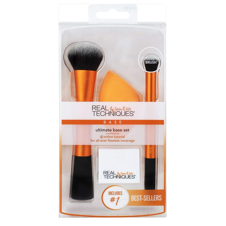 Real Techniques By Sam & Nic Ultimate Base Set For Foundation + Concealer, 100 G