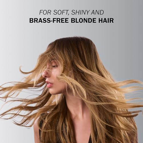 TRUSS Purple Hair Spray & Blonde Toner - Hair Lightening Spray & Reconstructor with Customizable Toning - Deluxe Prime Champagne Blonde - For Brassy, Gray, Bleached, or Blonde Locks (8.79 Oz)