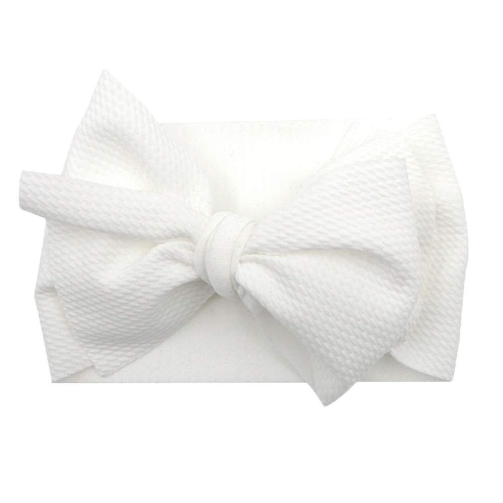 GEZISAN Baby Headbands for Girls Hair Bows Turban Knotted Elastic Headwraps for Newborn Infant Toddlers Kids