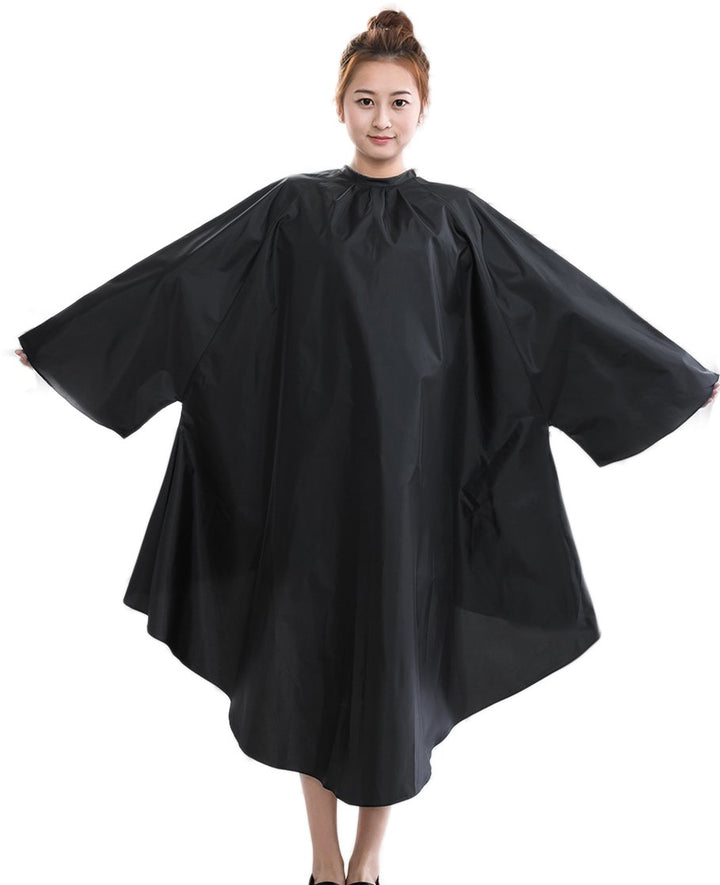 PERFEHAIR Salon Client Hair Cutting Cape Gown, Professional Barber Haircut Cape with Sleeves