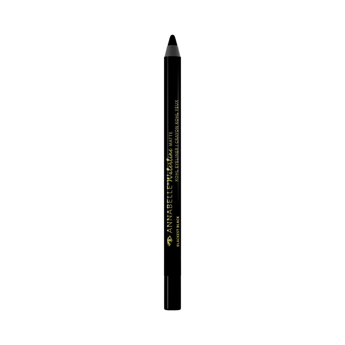 Annabelle Waterline Matte Kohl Eyeliner, Blackest Black, 1.2 Gram
