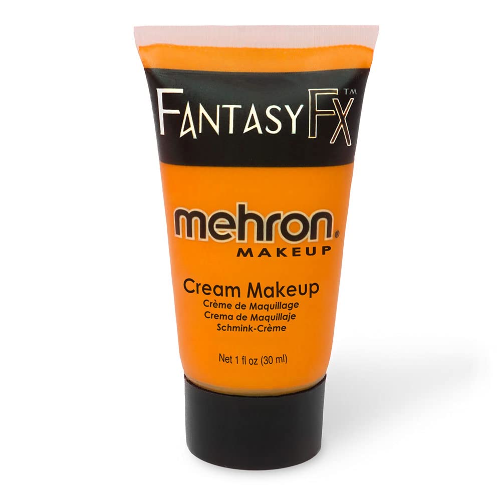 Mehron Makeup Fantasy F/X Water Based Face & Body Paint (1 oz) (Orange)