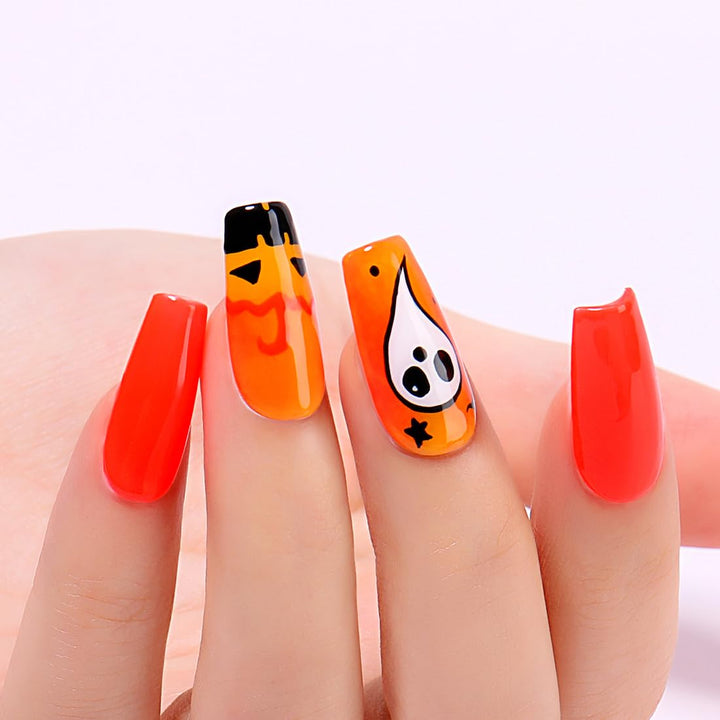 Aimeili Soak Off Uv Led Gel Nail Polish Orange Red-Lilium Pumilum 117 10Ml