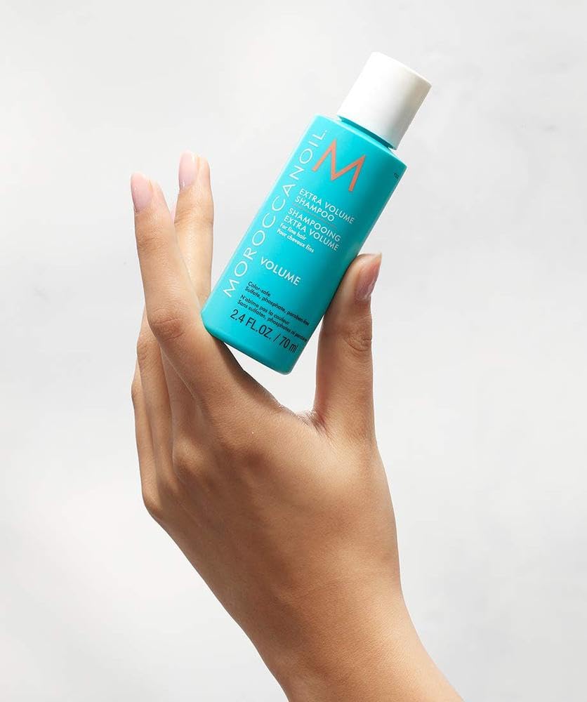 Moroccanoil Extra Volume Shampoo, Blue, 70 ml