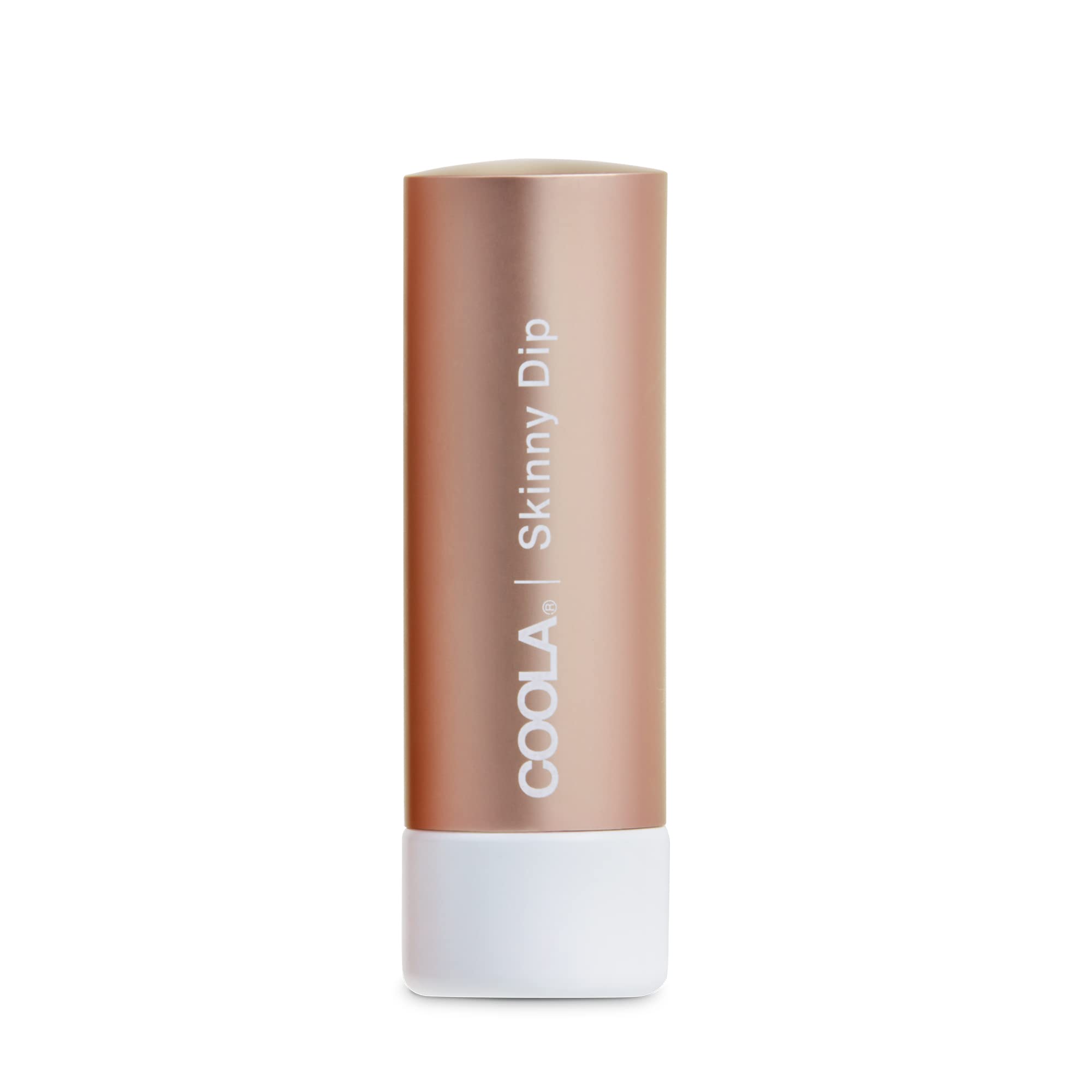 COOLA Organic Mineral Sunscreen Tinted Lip Balm, Lip Care for Daily Protection, Broad Spectrum SPF 30, Skinny Dip, 0.15 Oz