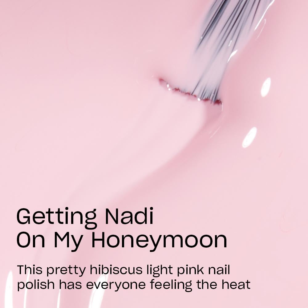 OPI Nail Lacquer Getting Nadi On My Honeymoon | Opaque Soft Pink Crème Chip Resistant Nail Polish | Fiji Collection