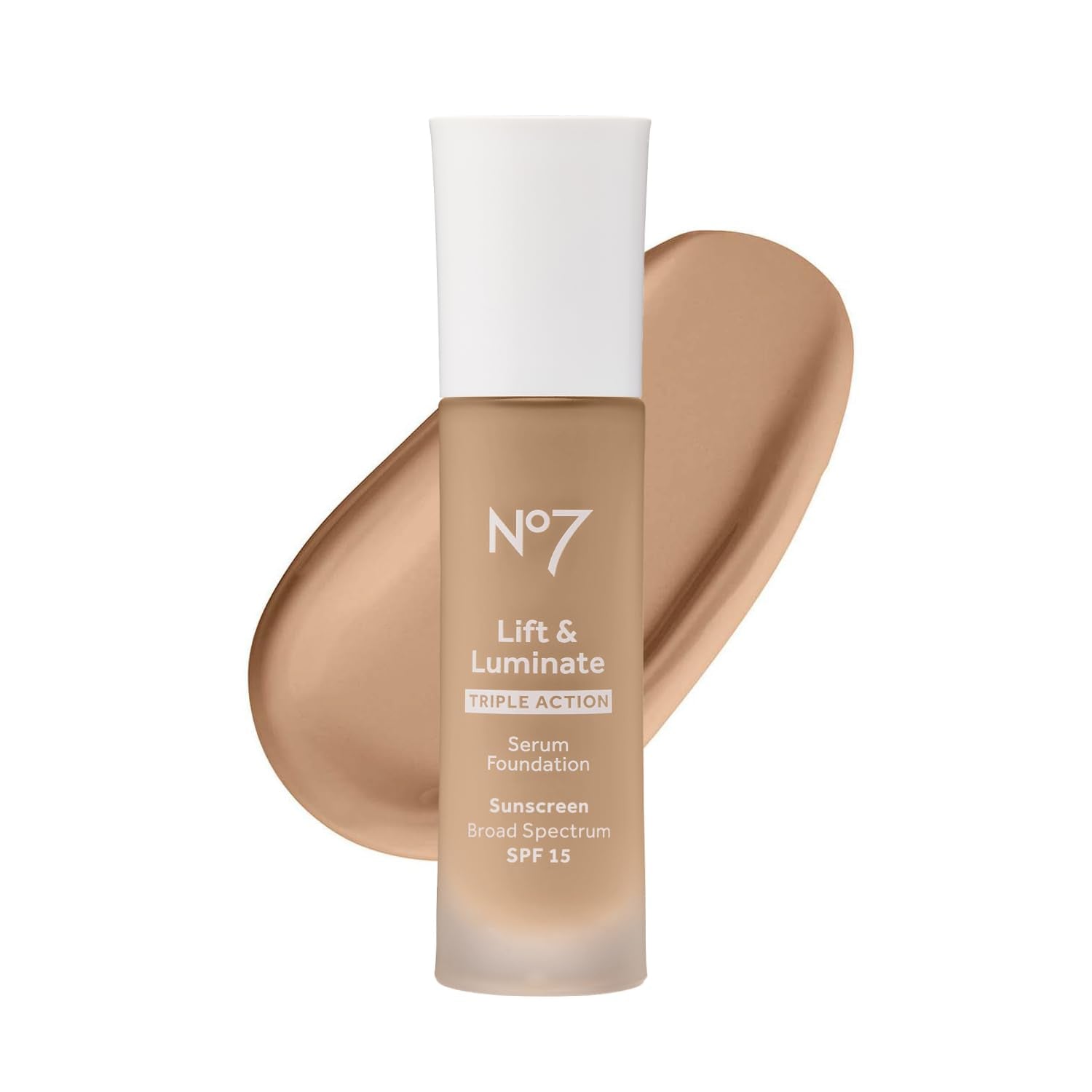 Boots No7 Lift & Luminate Foundation SPF 15 Honey - 1oz Honey