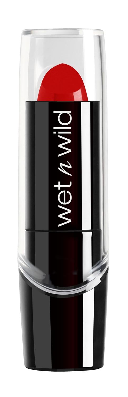 wet n wild Silk Finish Lip Stick, Hot Red, 0.13 Ounce