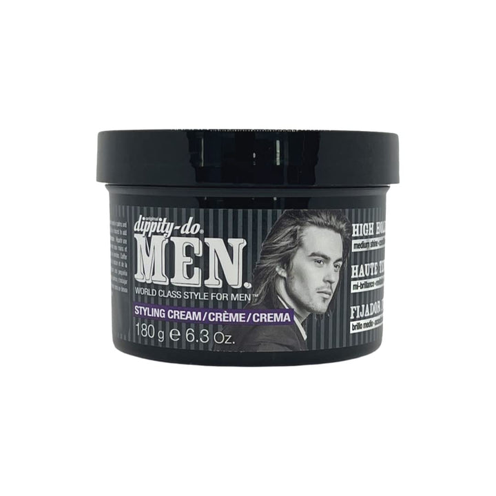 Dippity Do for Men, Styling Cream High Hold, 6.3 Oz.