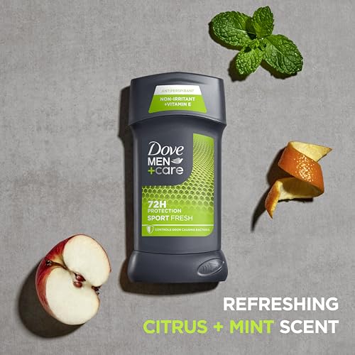 Dove Men+Care Antiperspirant 3 Pack Sportcare Fresh Deodorant for Men 2.7 oz