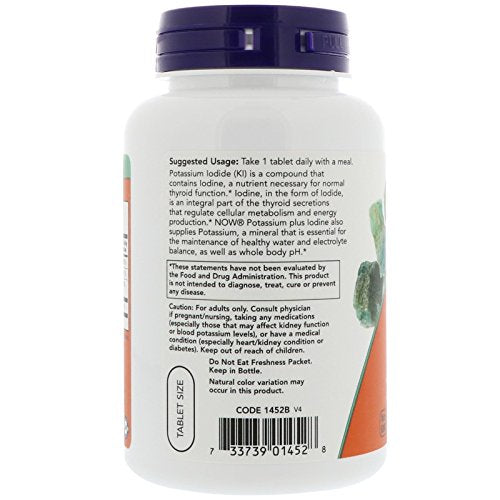 Potassium Plus Iodine 180 Tablets