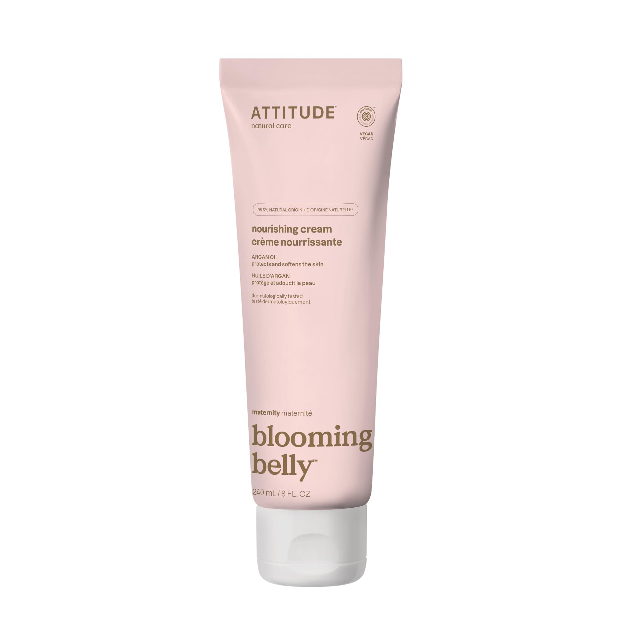 Natural Nourishing Cream Argan, 8 OZ by Attitude