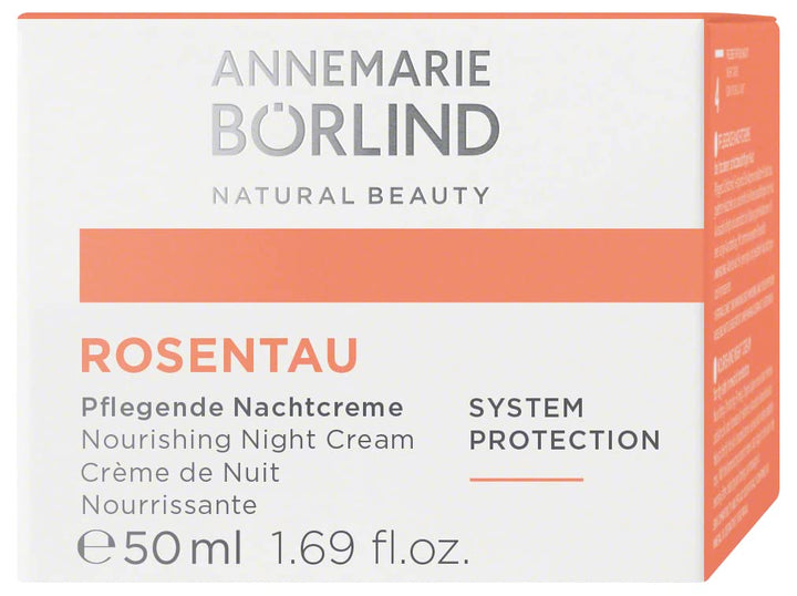 Borlind Of Germany Rose Dew Night Cream 1.69 Ounces
