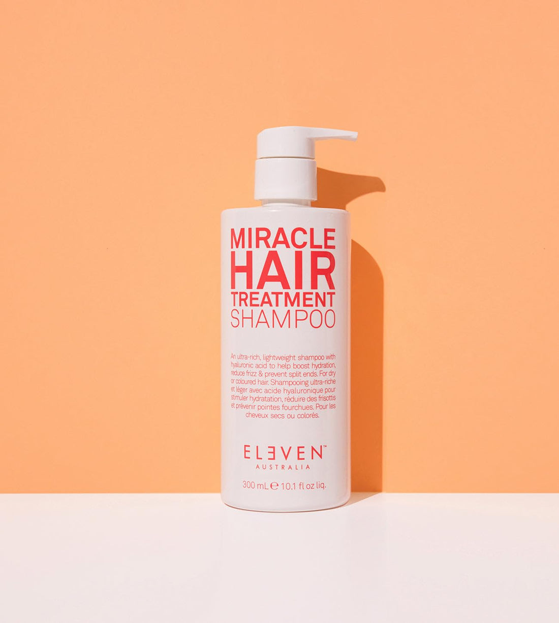 ELEVEN AUSTRALIA Miracle Hair Treatment Shampoo | Infused with Hyaluronic Acid to Help Boost Hydration, Reduce Frizz & Prevent Split Ends 10.1 Fl Oz