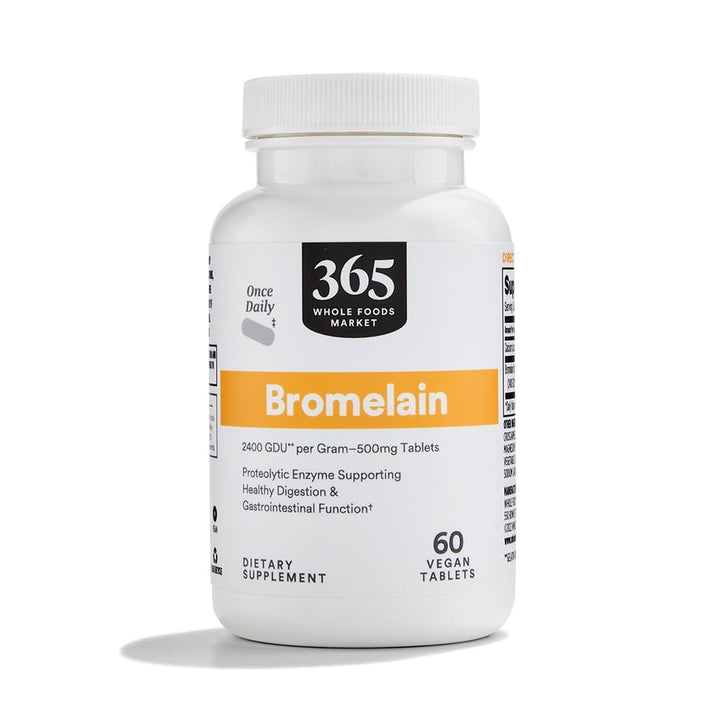 365 by Whole Foods Market Bromelain, 60 CT