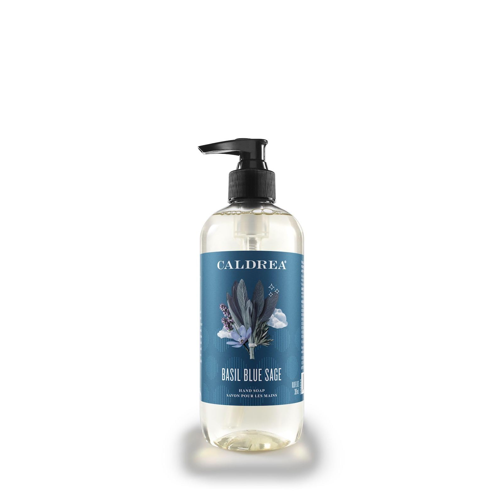 Caldrea Hand Soap, Basil Blue Sage, 10.8 oz