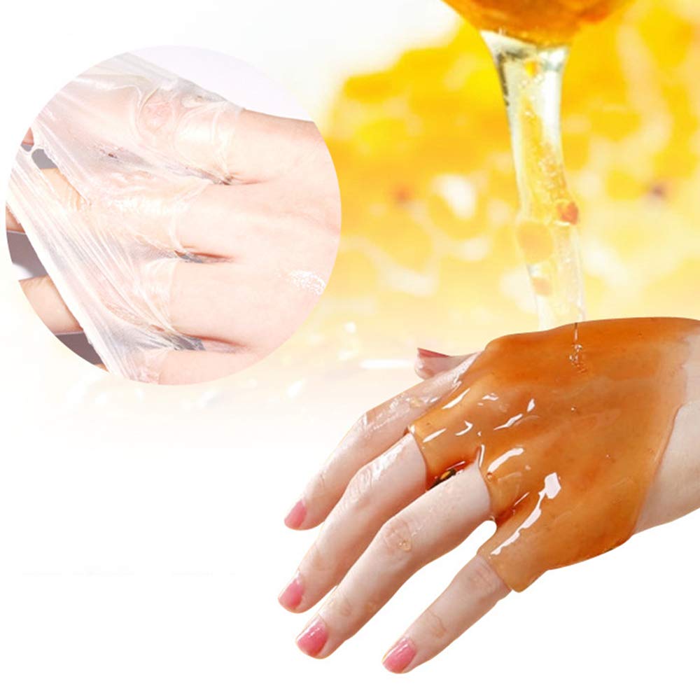 Bioaqua Natural Honey & Milk Hand Wax Moisturizes Soft Skin 170G