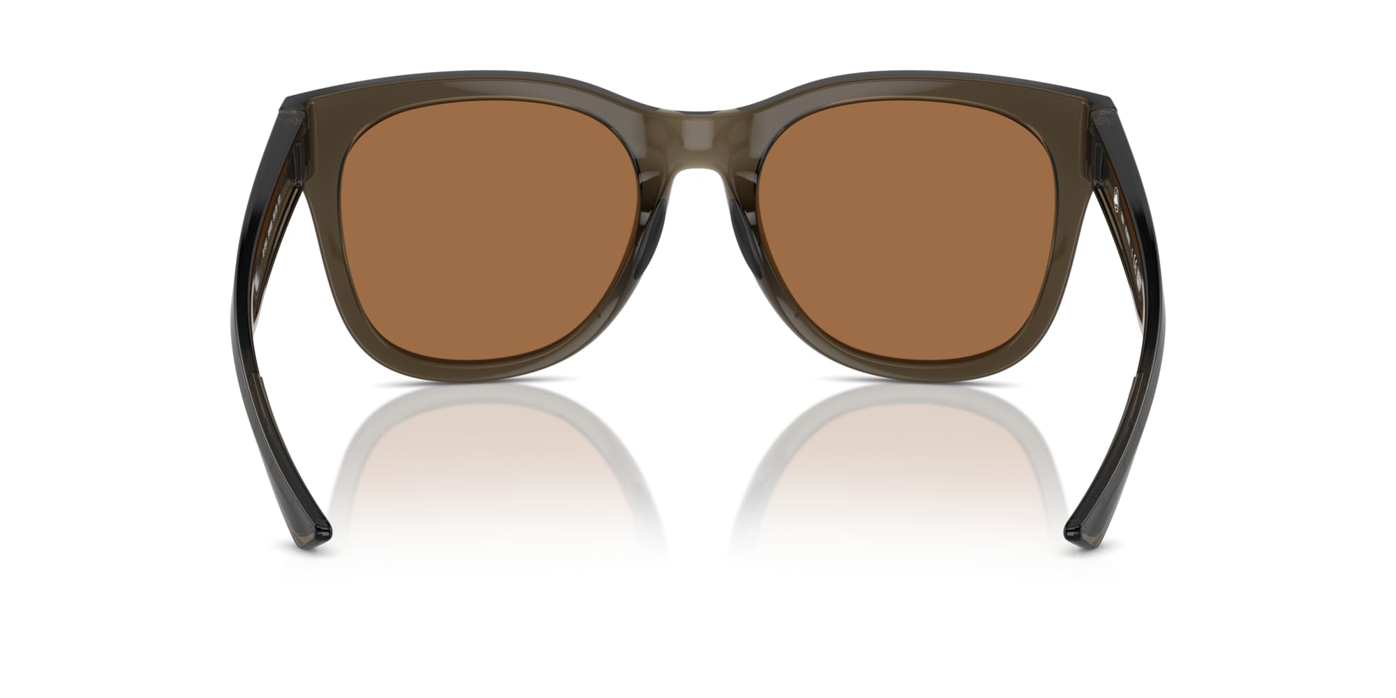 Native Eyewear Women's Tiaga Square Sunglasses, Smokey Quartz/Brown Polarized, 55 mm