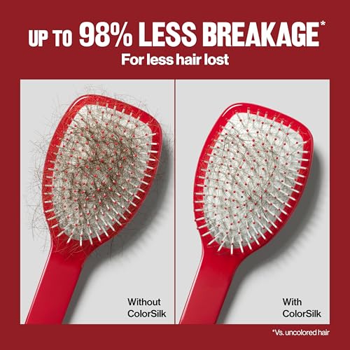 Revlon ColorSilk with Bond Repair Complex, Brown Permanent Hair Color, 100% Gray Coverage, Ammonia Free Hair Dye, Vegan Keratin, 27 Deep Rich Brown (Pack of 3)