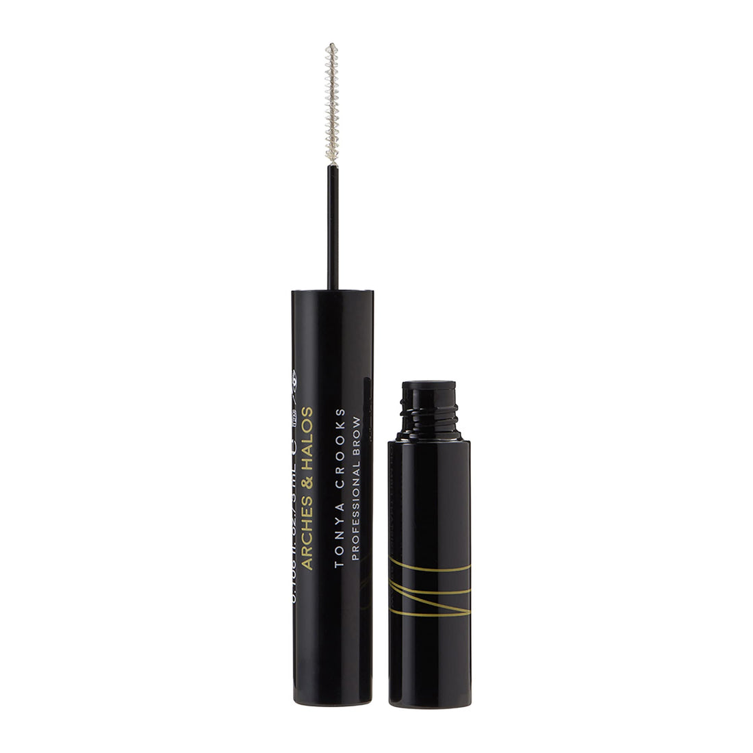 Arches & Halos Water Resistant Firm Hold Brow Gel - Brow Setting Gel - Long-lasting Hold - Vegan and Cruelty Free Makeup - Clear