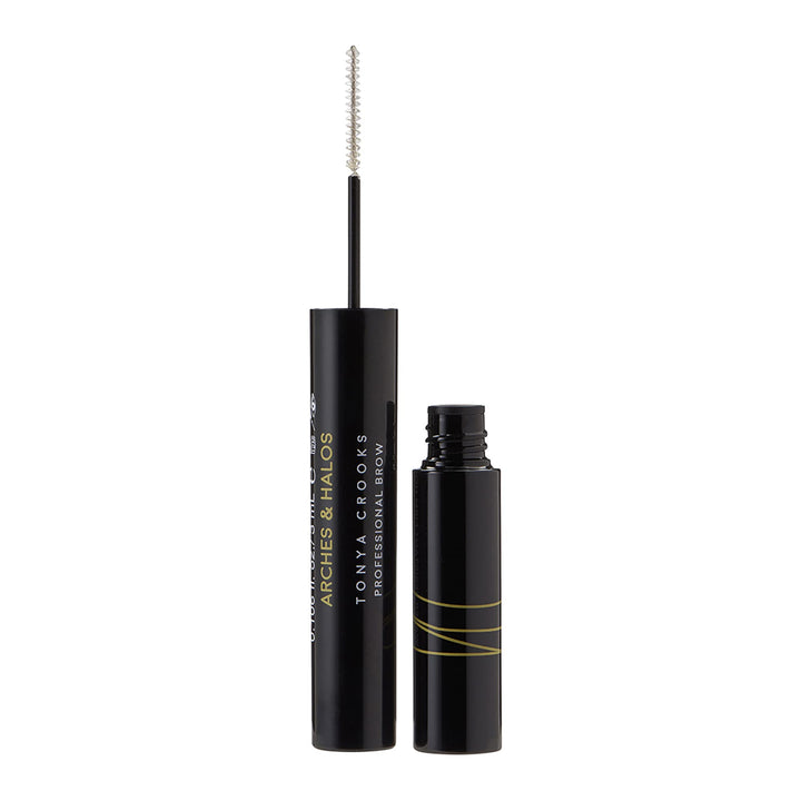 Arches & Halos Water Resistant Firm Hold Brow Gel - Brow Setting Gel - Long-lasting Hold - Vegan and Cruelty Free Makeup - Clear
