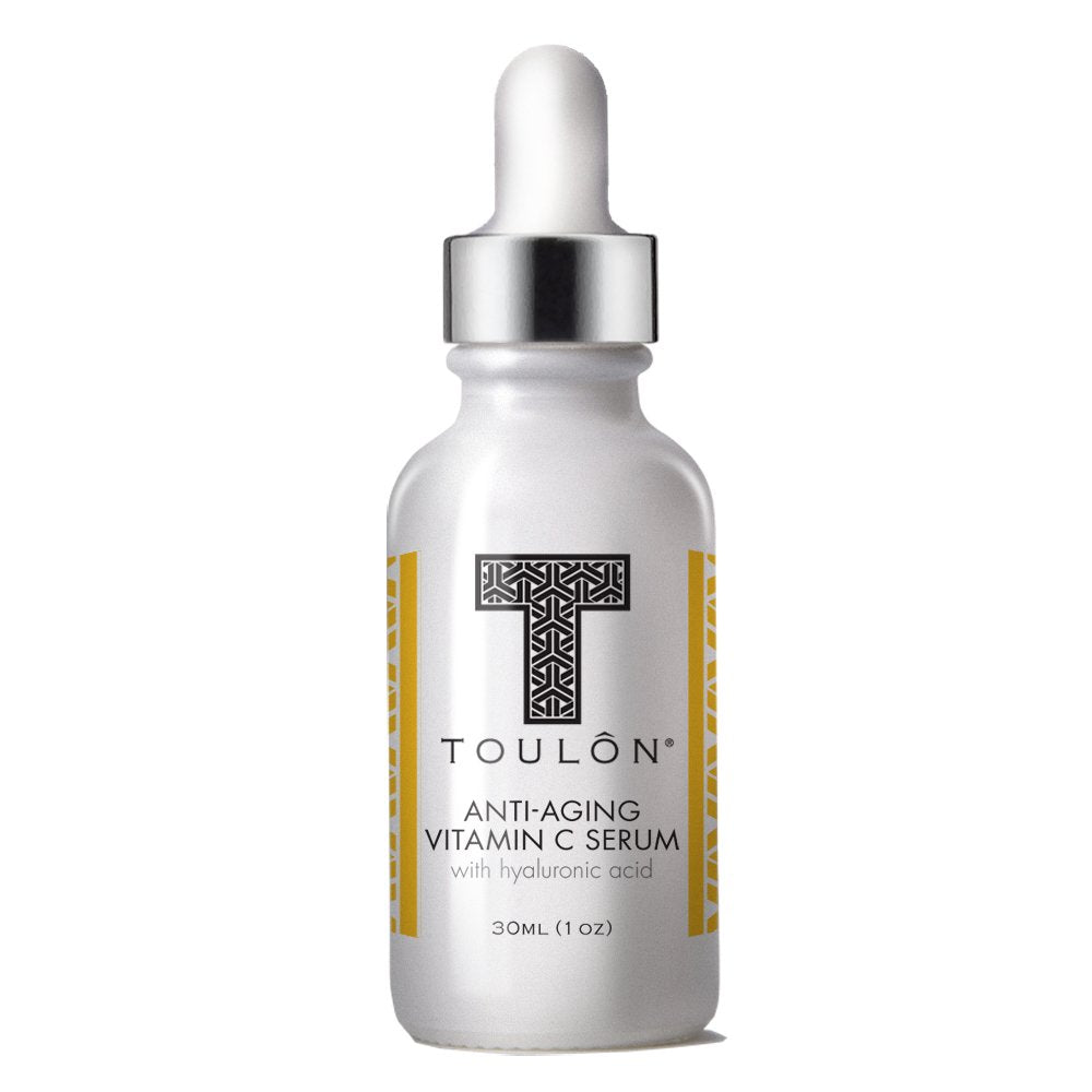 Vitamin C Serum with Hyaluronic Acid for Face; Reduce Wrinkles & Sun Spots; Natural and Organic: Free Gift/No Risk