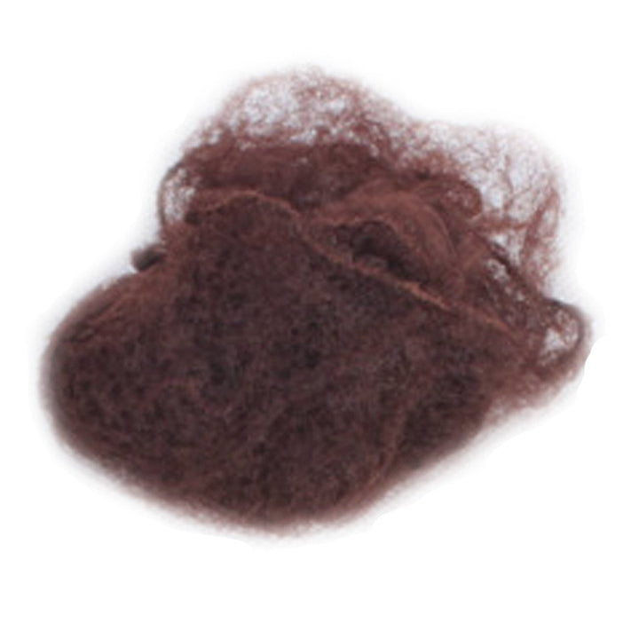 100pcs , Dark Brown : WeKen Pack of 100pcs Hair Nets Invisible Elastic Edge Mesh 50cm 20 Dark Brown