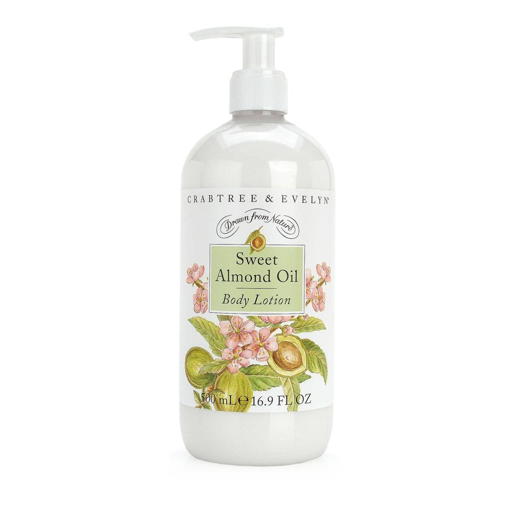 Crabtree & Evelyn Body Lotion - Sweet Almond Oil 16.9 Fl. Oz.