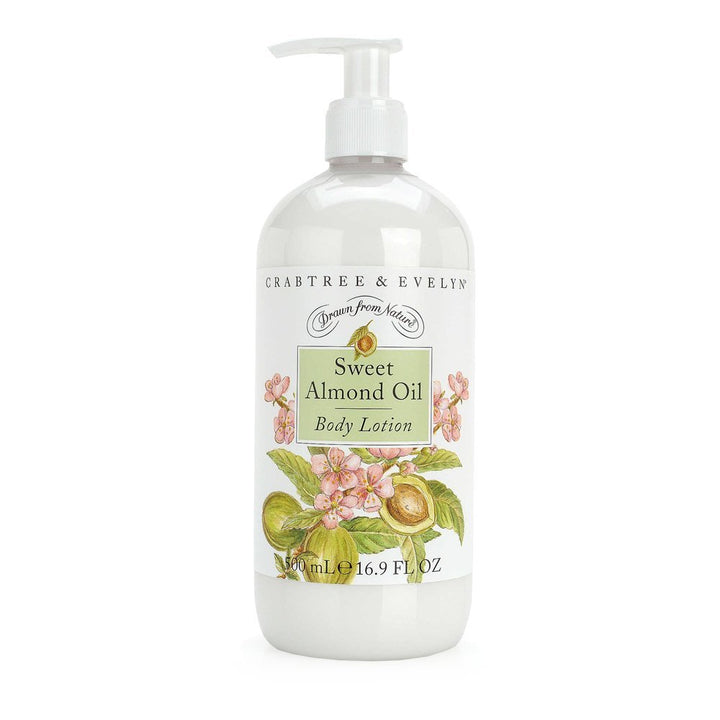 Crabtree & Evelyn Body Lotion - Sweet Almond Oil 16.9 Fl. Oz.