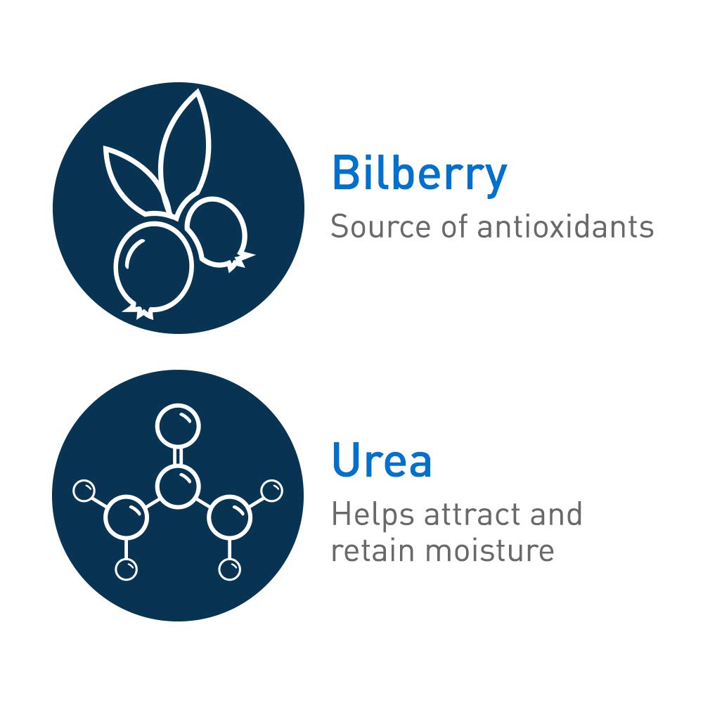 CeraVe Moisturizing Cream for Diabetics’ Dry Skin, Urea Cream with Bilberry for Face and Body, Fragrance Free & Paraben Free, 8 Ounce