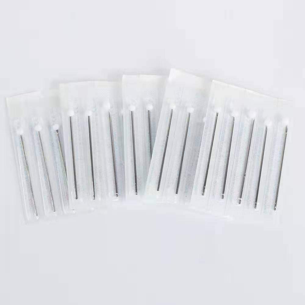 Shuiniba 16G 10 Pieces Body Ear Navel Nose Lip Nipple Piercing Needles