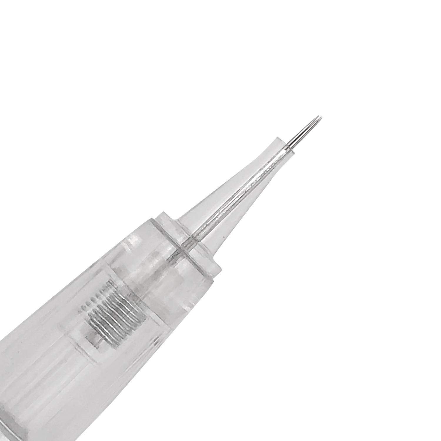 Needles, 5R: Pinkiou Eyebrow Tattoo Machine Permanent Makeup Pen Microblading Pen with Needles (Needles, 5R)