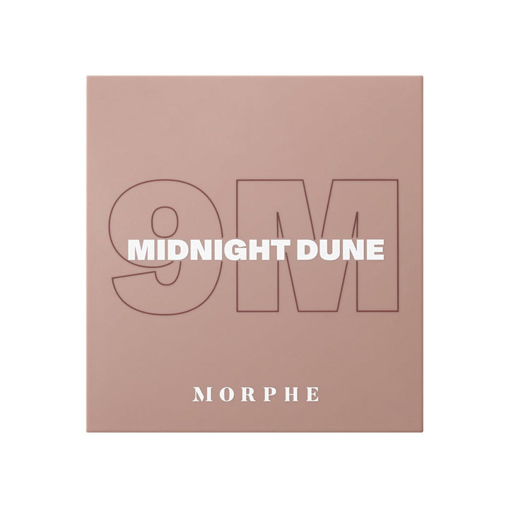 Morphe 9M Midnight Dune Artistry Palette - Cool-Toned Makeup Palette with Matte and Shimmer Finishes - Highly Pigmented Eye Makeup with a Blendable & Buildable Formula (0.35 oz)