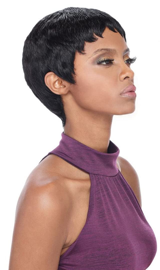 # 2 - Dark Brown : Outre Premium Duby Human Hair Wig - PIXIE #2