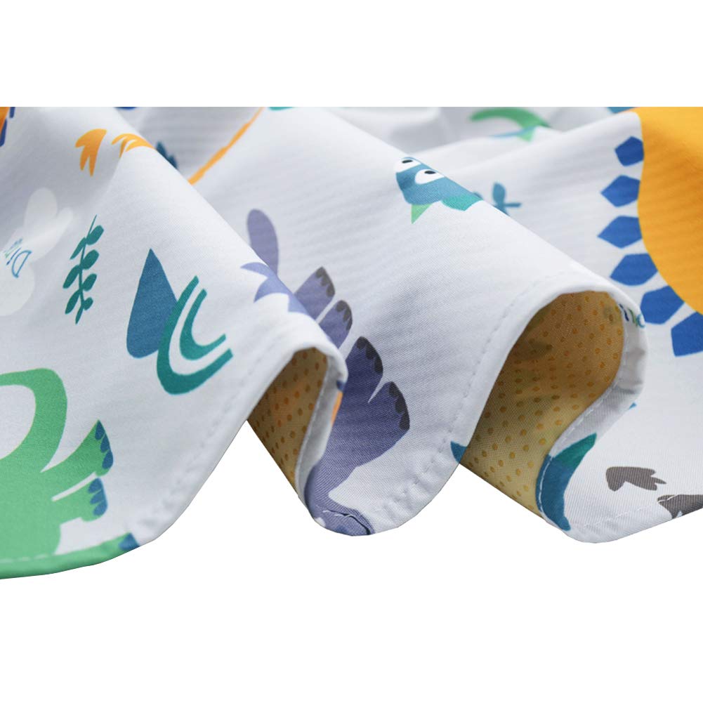 Splat Floor Mat for Under High Chair/Arts/Crafts by CLCROBD, 51 Waterproof Anti-Slip Food Splash Spill Mess Mat, Washable Portable Picnic Mat and Table Cloth