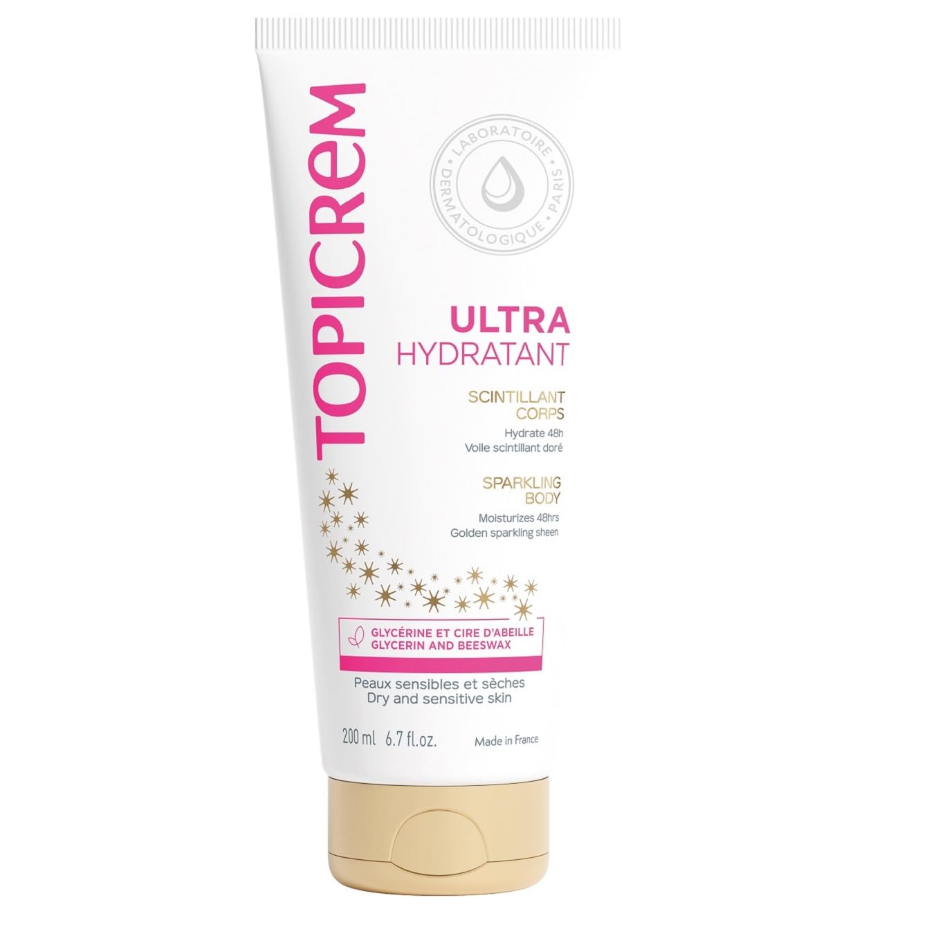 TOPICREME ULTRA MOISTURIZING SPARKLING BODY MILK 200ML