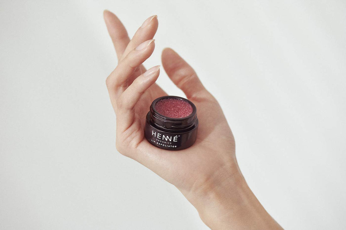 Henn Organics Henn Organics Luxury Lip Exfoliator Scrub - All Natural USDA Certified Organic Cruelty-Free - Lush Sugar Polish Anti-Aging Lip Repair Treatment - NORDIC BERRIES