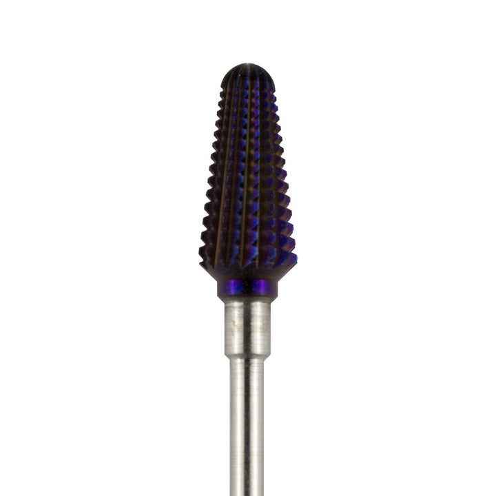 C I Tapered Tornado: C & I Tapered Tornado & Texas Tornado Nail Drill Bit for Nail Drill Machine, Purple Coated (Tapered Tornado)