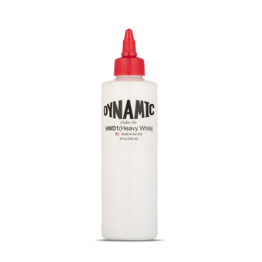 Dynamic Heavy White Tattoo Ink Bottle 8oz