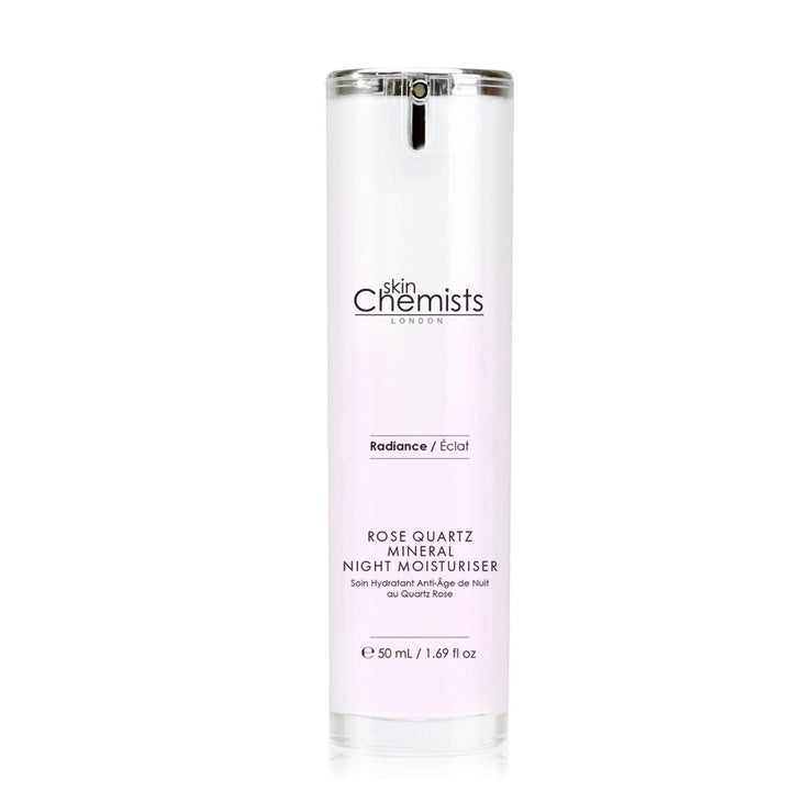 Rose Quartz Mineral Night Moisturiser 50 ml: skinChemists Rose Quartz Mineral Night Moisturiser 50 ml